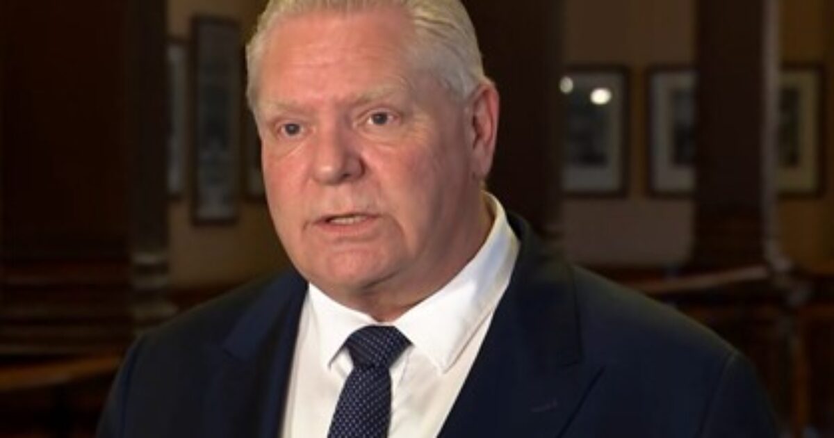 Ontario Premier Makes a Cruel Vow in Response to Trump’s Most Recent Tariffs on Canada: “We’re Gonna…Inflict as Much Pain as Possible on The American People” (VIDEO)