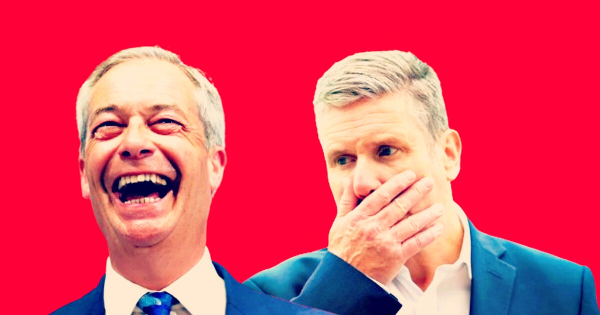 New British Mega-Poll Sees Nigel Farage and His Reform UK Near an Expected Majority in Next General Election, While Unpopular PM Starmer Sinks to a New Record Low