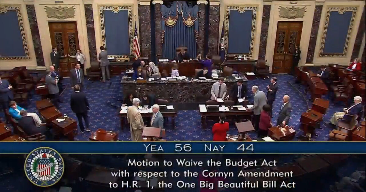 JUST IN: Senate Rejects Measure to Kick Illegals Off Medicaid 56-44