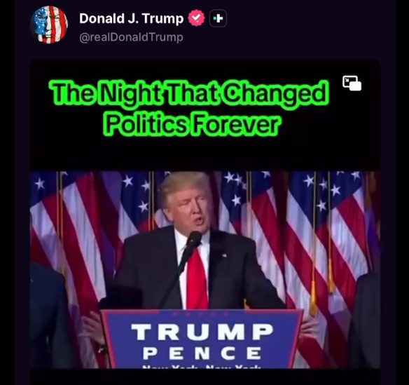 President Trump Shares Video of Obama Mocking Him in 2011