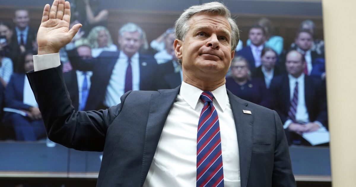 HUGE! Dirty FBI Blocked Investigation Into 2020 Chinese Mail-In Voting Scam to Protect Chris Wray Who Likely Lied to Congress