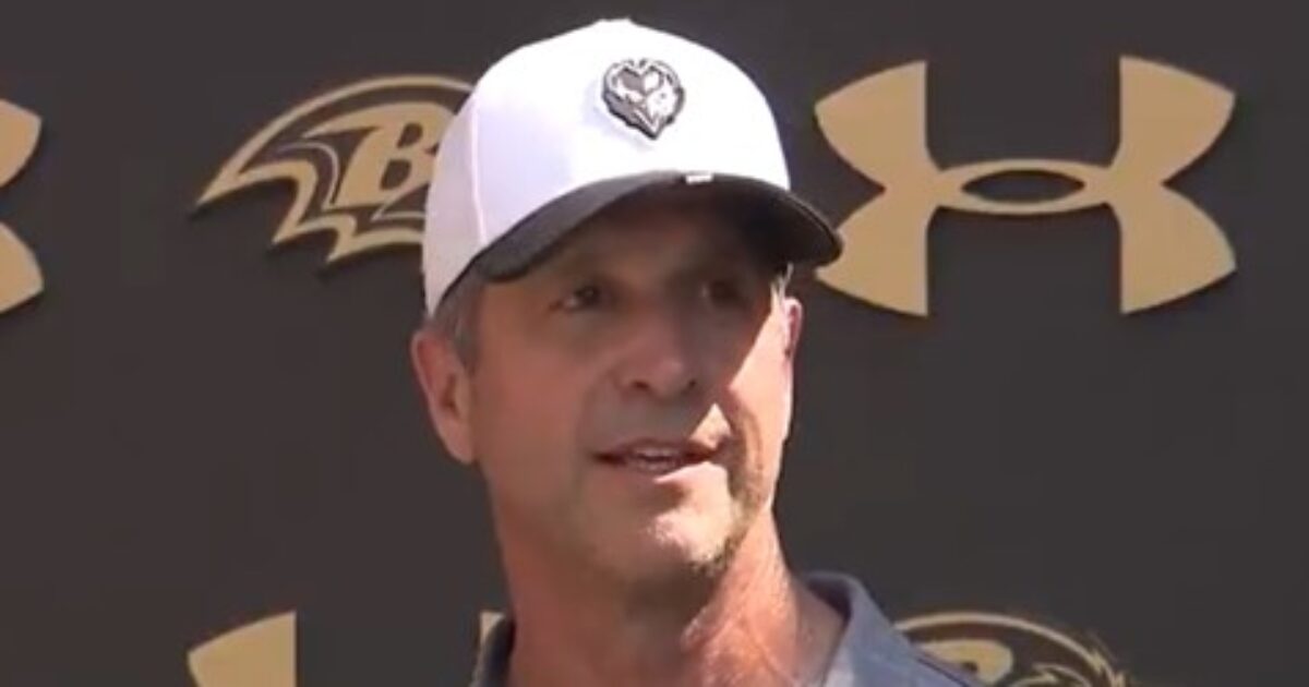 Awesome: Baltimore Ravens Coach John Harbaugh Shuts Down Vile Sports ‘Reporter’ with a Brilliant Reply After Hack Tries to Shame Him for Meeting with President Trump (VIDEO)