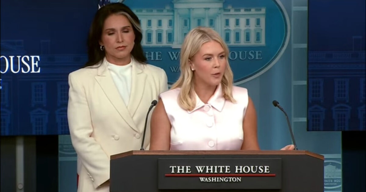WATCH: Karoline Leavitt DESTROYS CNN’s Kaitlan Collins for Suggesting that Gabbard Declassified Russiagate Documents to Improve Standing with Trump After Iran Disagreement