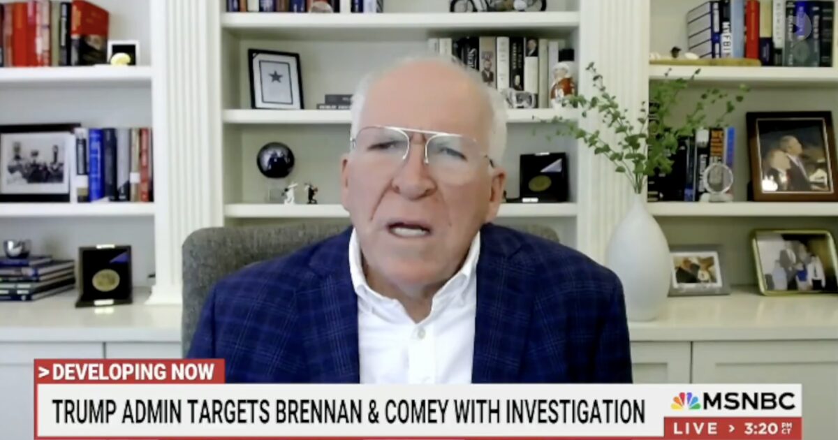 John Brennan Breaks Silence After FBI Launches Criminal Probe — Claims Investigations Are “Made Up Out of Whole Cloth”