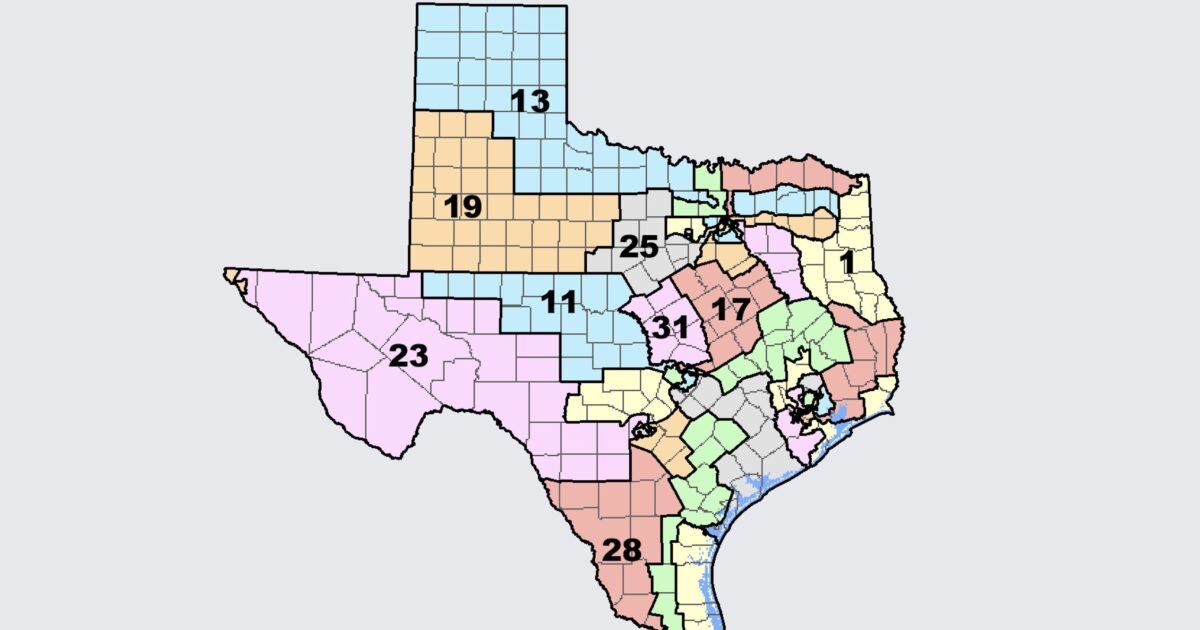 Texas Republicans Release New Congressional Map That Could Hand GOP 5 More Seats