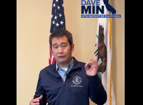 Orange County Democrat Rep. Min Reportedly Takes Down Nasty Perverted Post about President Trump and Putin