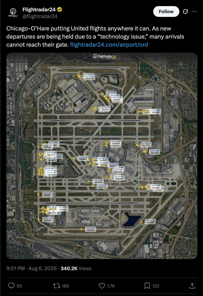 Chicago Is So Gerrymandered Its Main Airport Is Parking Backlogged Planes in Two Different Congressional Districts