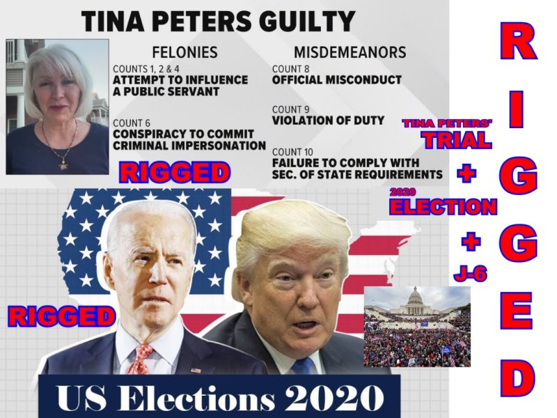 The Rigging of Tina Peters’ Trial Is Related to the Rigging of the 2020 Election and Jan 6
