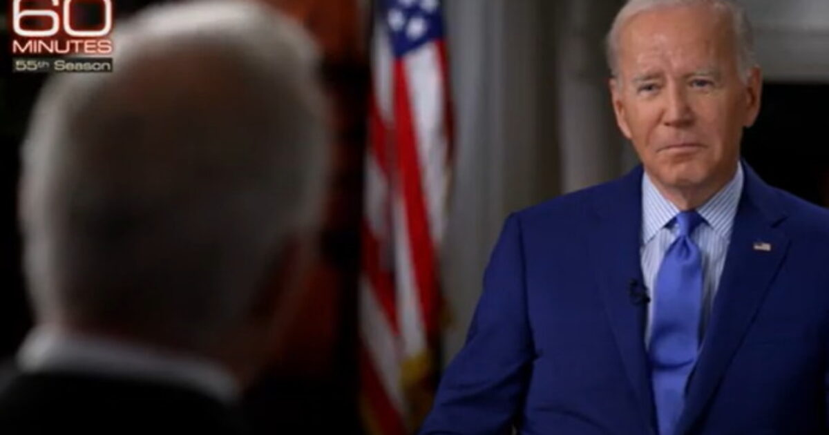 NOW IT CAN BE TOLD: Report Claims ‘Drowsy’ Joe Biden Had to be ‘Prodded’ Into Answering Questions in 2023 Interview on 60 Minutes