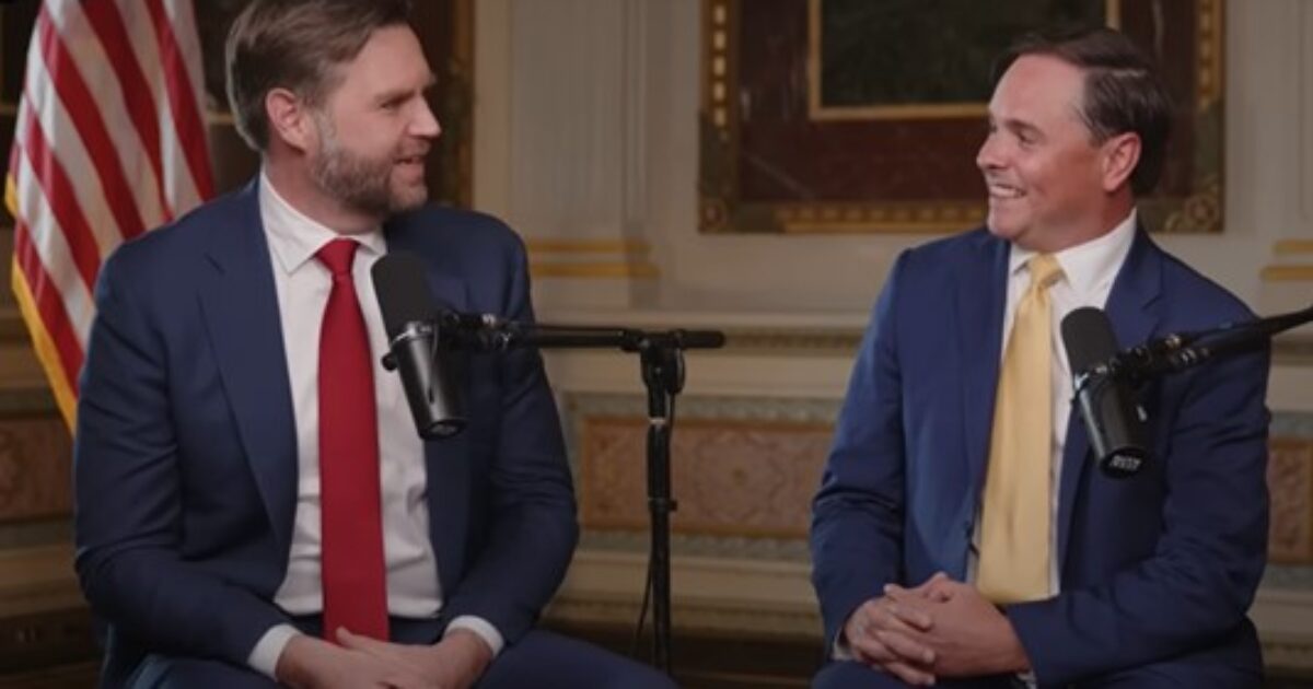 WATCH: VP JD Vance Causes Room to Crack Up as He Offers His Take on Leftists Freaking Out Over Actress Sydney Sweeney’s Creative American Eagle Ad