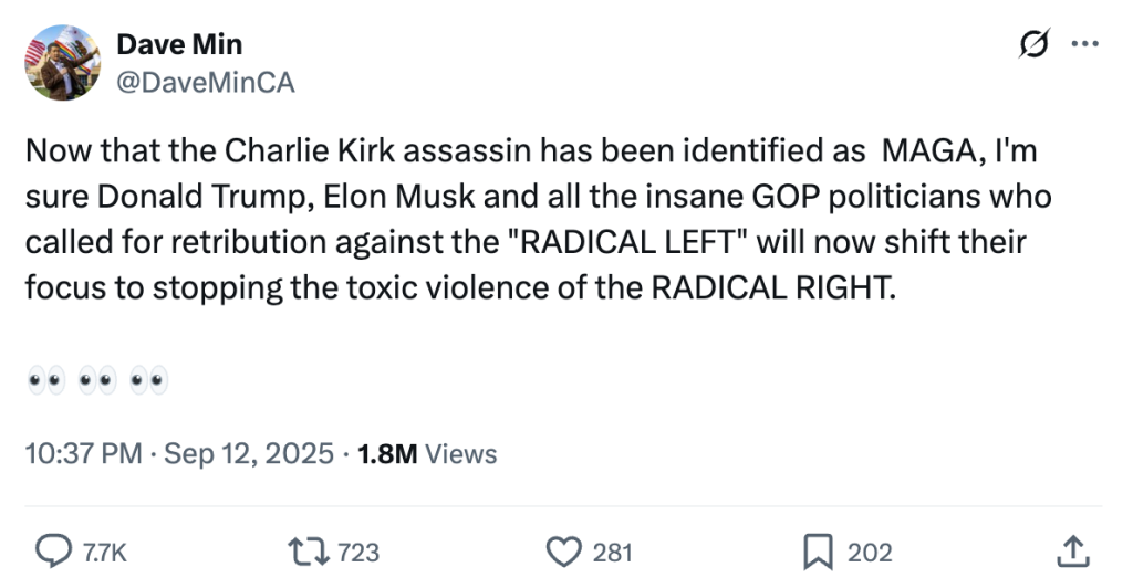 ‘Right-on-Right Crime’: Meet the Left Wingers Gaslighting You About the Charlie Kirk Assassination