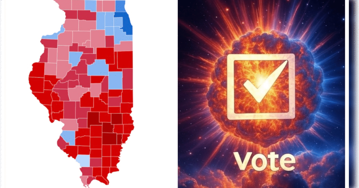 Probability Numbers from Recent Illinois Elections Exceed Number of Seconds Since the BIG BANG!