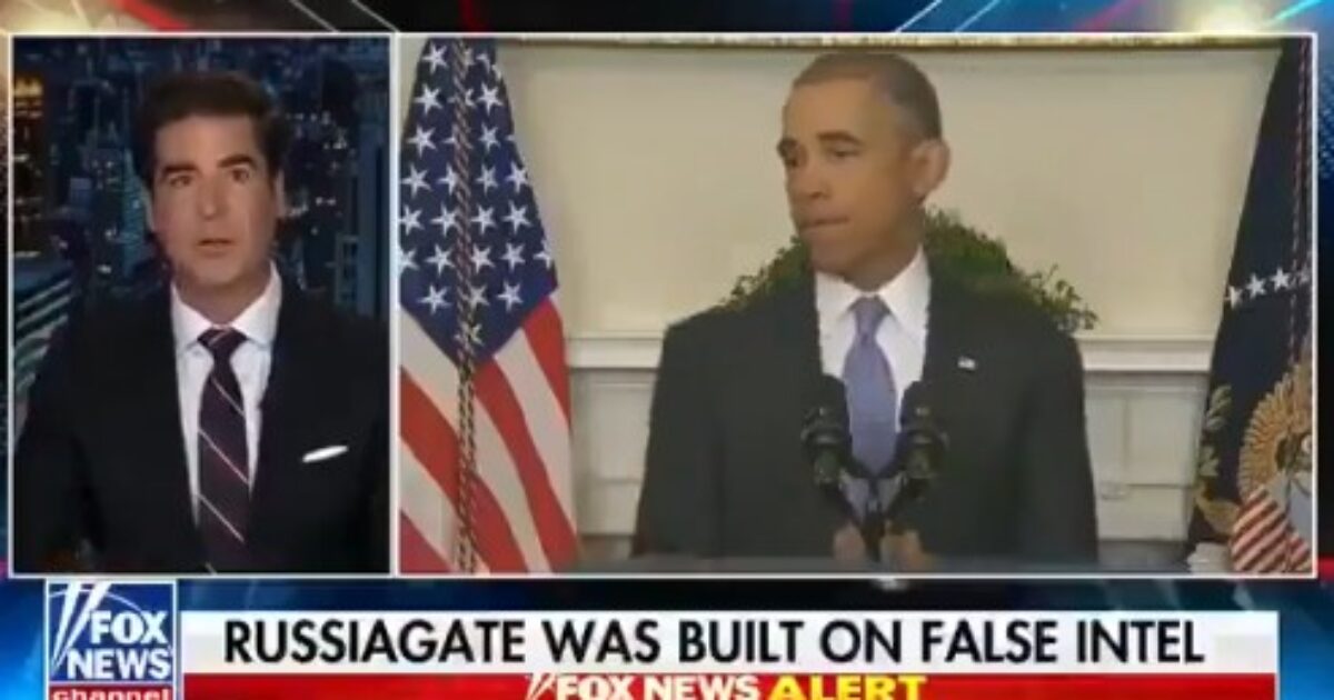 DNI Director Tulsi Gabbard Uncovers Hidden Documents that Show Obama Doctored Intel to Make It Look Like Trump and Putin Stole Election (VIDEO)