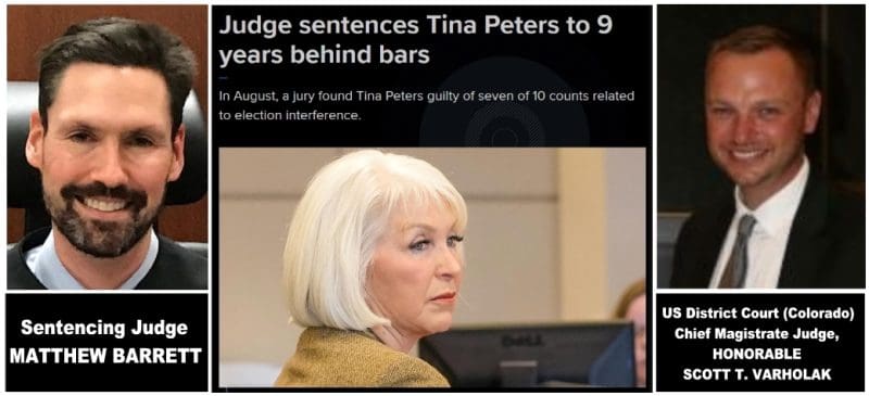 EXCLUSIVE: Highlights from Tina Peters’ Oct 16 Hearing – Is Judge Varholak Considering Letting Out on