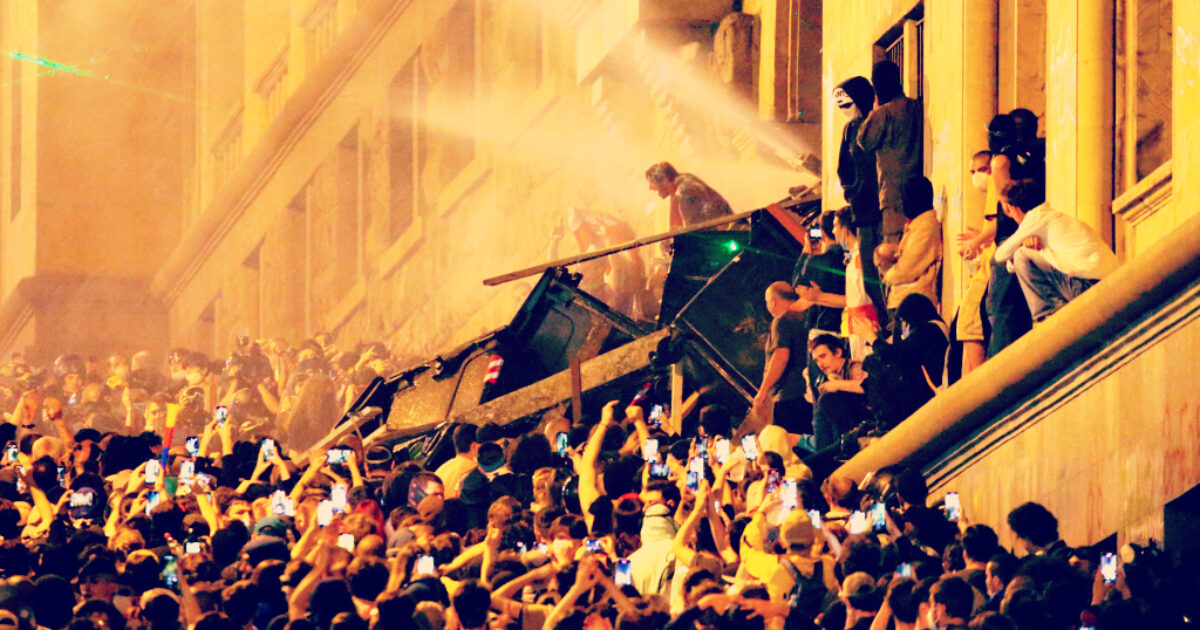 GEORGIA COUP FAILS: Conservative Party Georgian Dream Scores Major Victory in Local Elections – EU/Globalist Hordes Wreak Havoc in Tbilisi, Try To Invade Presidential Palace (VIDEOS)