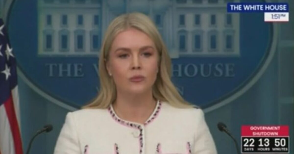 Democrats Make Up Such a Massive Lie About What Karoline Leavitt Said Regarding White House Ballroom That Even Far-Left Media Outlets Are Debunking It (VIDEO)