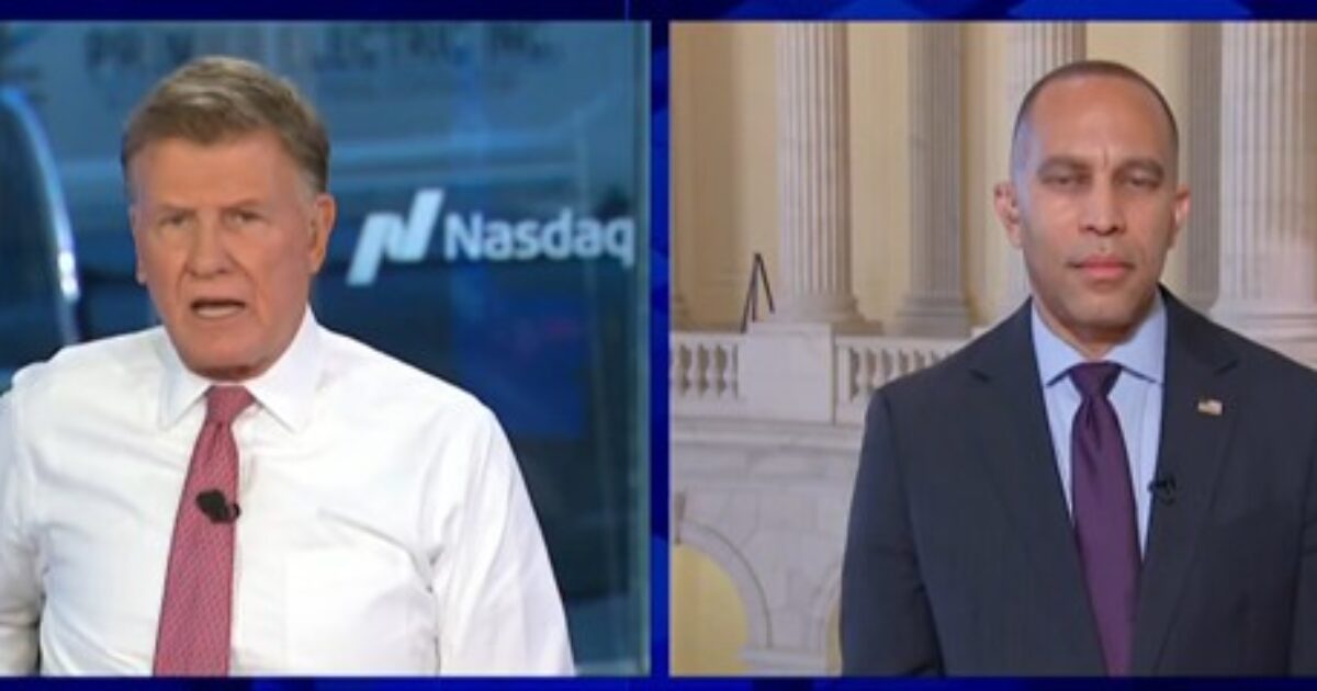 WATCH: CNBC’s Joe Kernan Humilates Hakeem Jeffries With a Few Inconvenient Facts After House Dem Leader Tries to Push His Lies Regarding Government Shutdown
