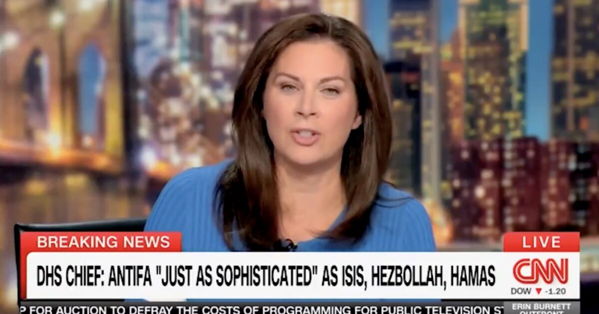 UNBELIEVABLE! CNN’s Erin Burnett Pushes Domestic Terrorist Antifa Propaganda While Smearing So-Called “Right-Wing Extremists” — Ignores Antifa’s Bloody Trail of Violence