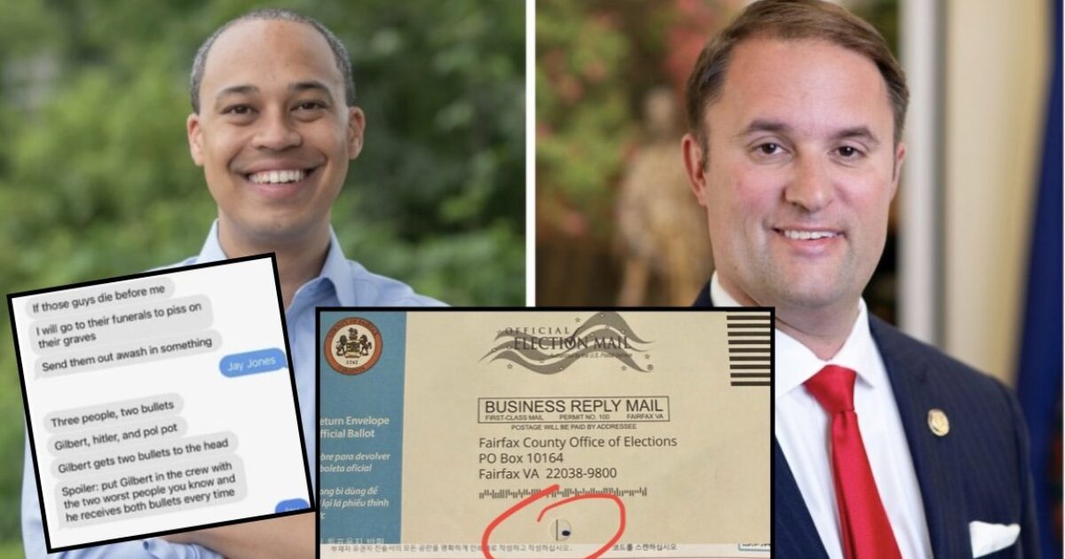 BOMBSHELL DISCOVERY: Holes In Fairfax County, VA, Absentee Ballot Envelopes Conveniently Reveal Who Voter Chose For AG Candidate