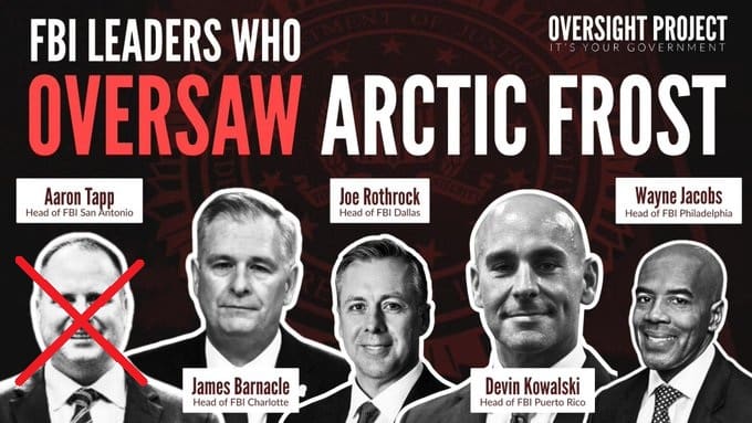 Kash Patel Reportedly Removed One FBI Director Related to Artic Frost – Four More To Go
