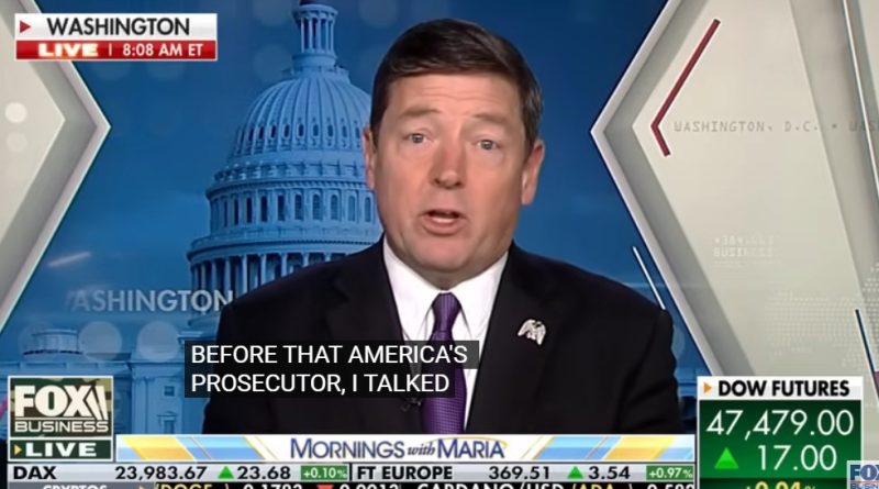 Pardon Czar Ed Martin Discusses President Trump’s 2020 Election Pardons