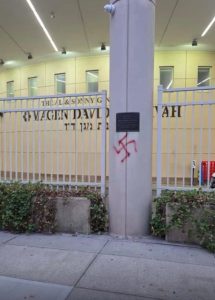 Vandals Paint Red Swastikas on Brooklyn Jewish School Hours After Mamdani’s Election