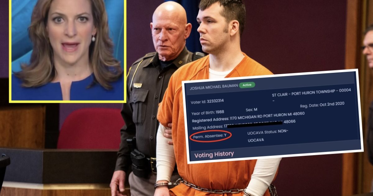 COP KILLER Who’s Been Sentenced to Life Without Parole Is Registered to Vote and VOTES In Jail—Remains On Michigan’s PERMANENT ABSENTEE VOTER List