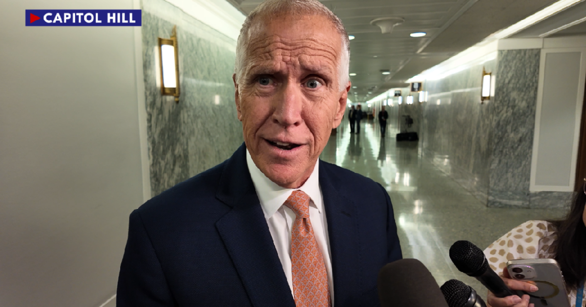 ‘It’s a Math Problem’: RINO Thom Tillis Brags He’s Blocking Trump’s SAVE Act While Democrats Prioritize Illegals
