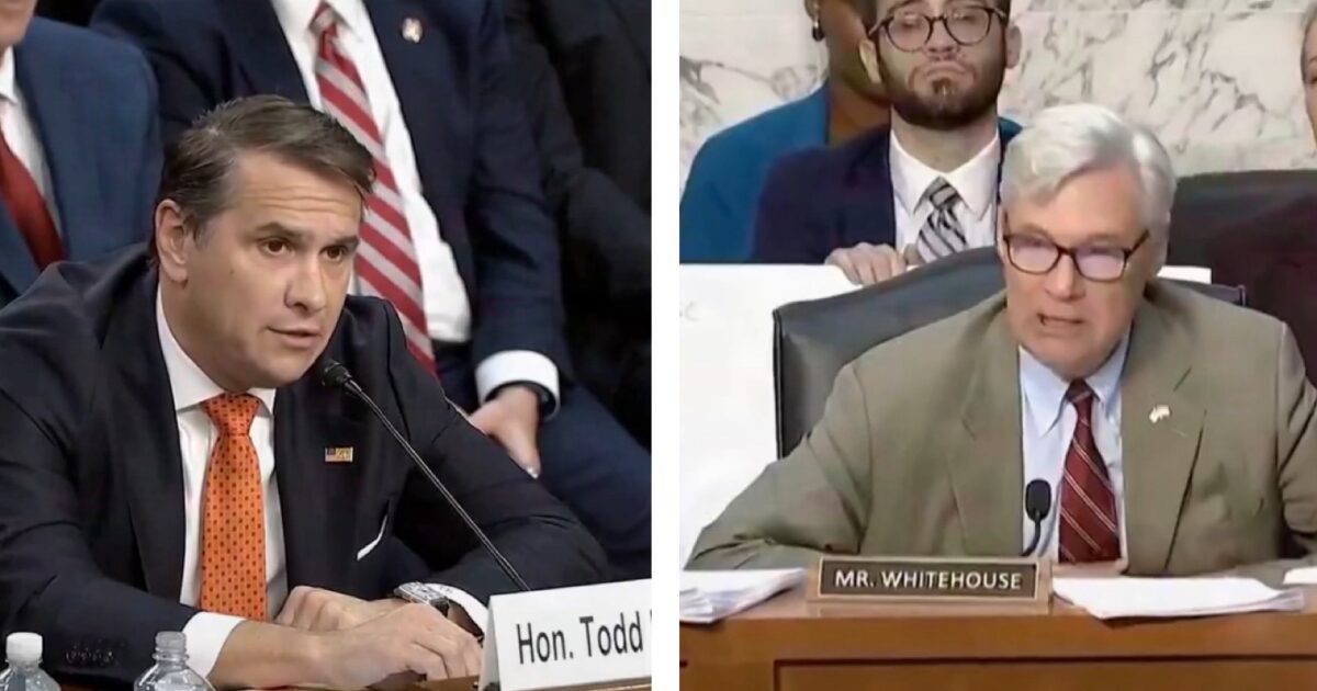 Blanche Shuts Down Democrat Senator Sheldon Whitehouse After He Tries to Bait Him with Question on Kash Patel (VIDEO)