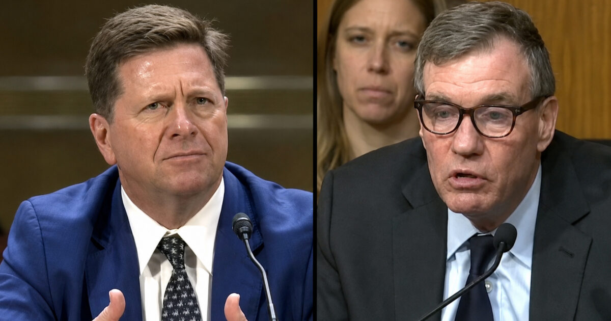 DNI Nominee Jay Clayton Calls Joe Biden “Fairly Elected” at Senate Hearing as He Cowers to Democrats