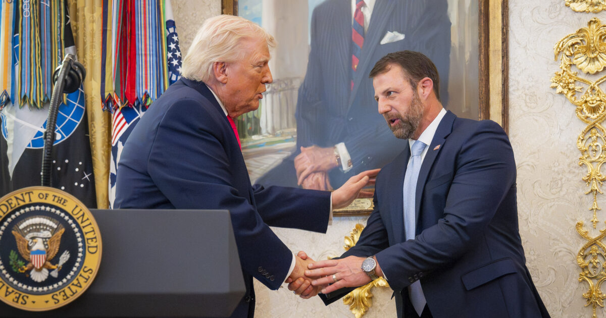 WATCH LIVE: DHS Secretary Markwayne Mullin to Speak About Foreign Interference and Illegal Voting After Trump’s Bombshell Announcement