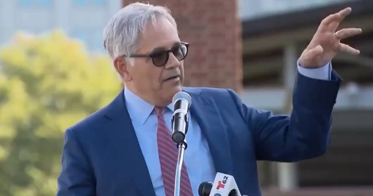 Soros Backed Philadelphia DA Larry Krasner Threatens to Blow Up White House Ballroom