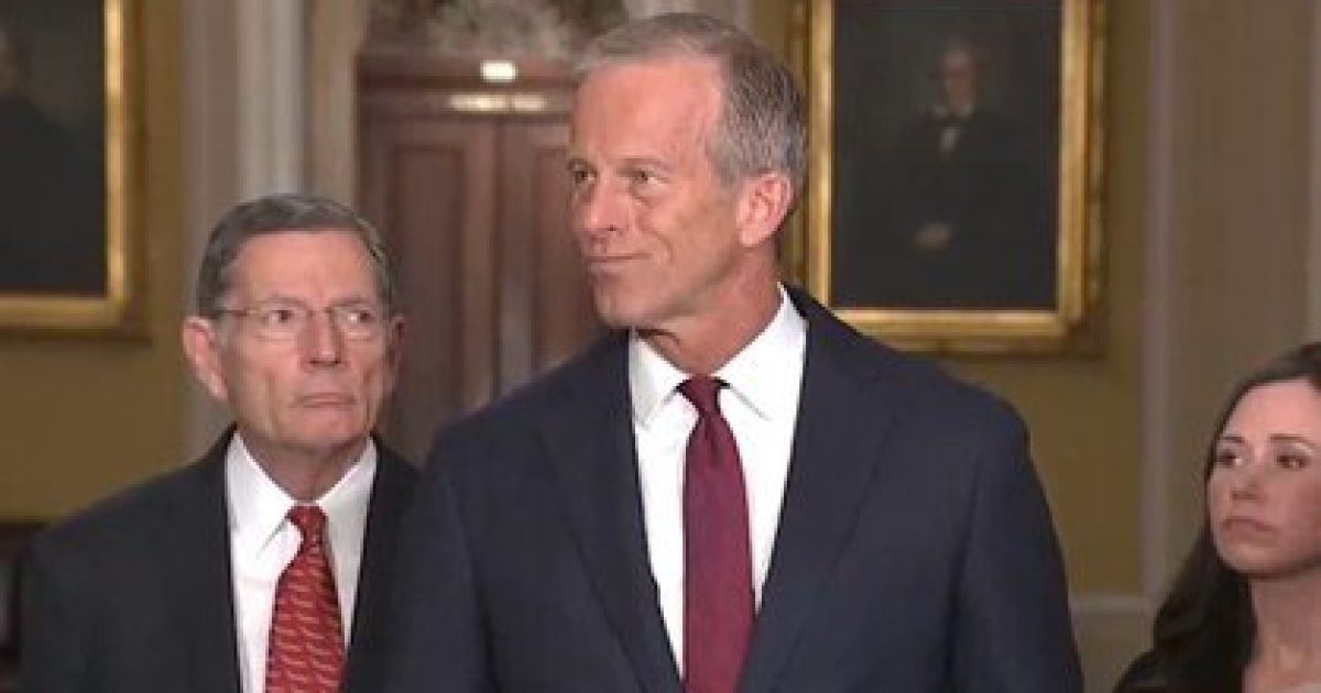 Worthless RINO John Thune Must Resign After He Refuses to Pass SAVE Act Misses Deadline to Secure US Elections