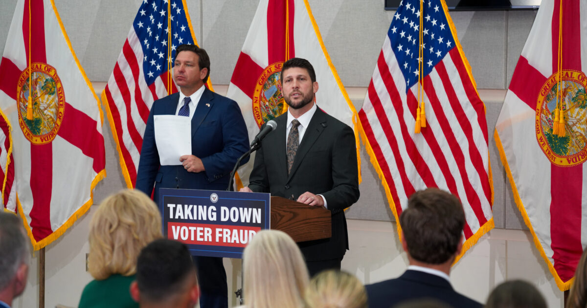 DeSantis and Florida AG Uthmeier Charge 20 Ineligible Voters — Including 16 Non-Citizens Who Cast Ballots in the 2024 Election