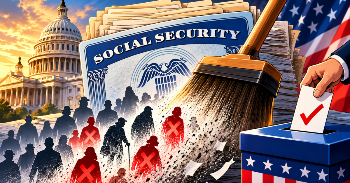 Social Security Administration Announces “Most Comprehensive Clean-Up” in Agency’s History – What This Could Mean For Elections